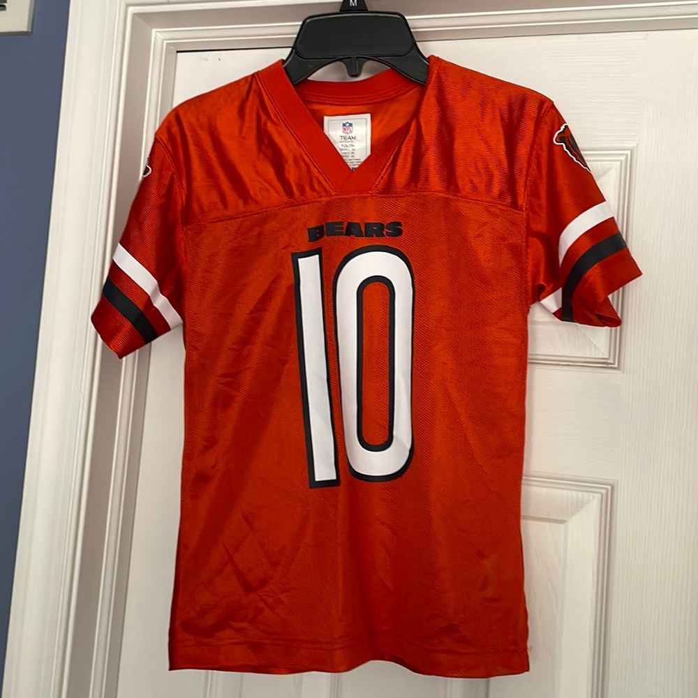 NFL Bears Trubisky jersey. Kids size 8